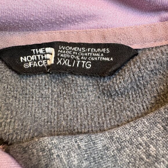 The North Face Tekware Hoodie Sweatshirt Gray Lavender Womens XXL - Picture 2 of 10